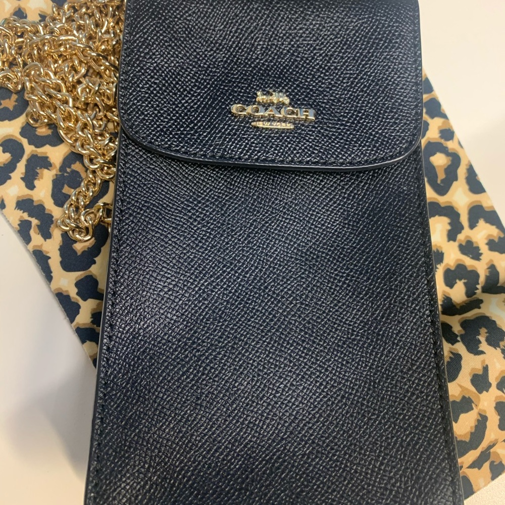 Coach phone purse crossbody